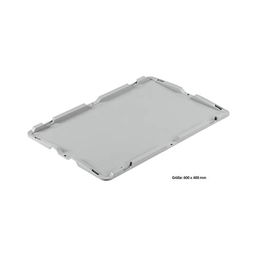 Allpax Auflagedeckel für Euronorm Stapelbehälter Primus 600 x 400 mm - formstabil und belastbar - Verschiedene Ausführungen und Größen Allpax Auflagedeckel für Euronorm Stapelbehälter Primus 600 x 400 mm - formstabil und belastbar - Verschiedene Ausführungen und Größen von Allpax