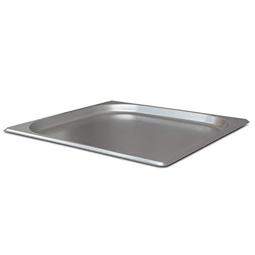 Allpax GN Behälter 2/3 Edelstahl - Höhe 20 mm - 1,5 Liter - Hitzebeständig bis 300°C - geeignet für Chafing Dish, Bain Marie, Saladette von Allpax