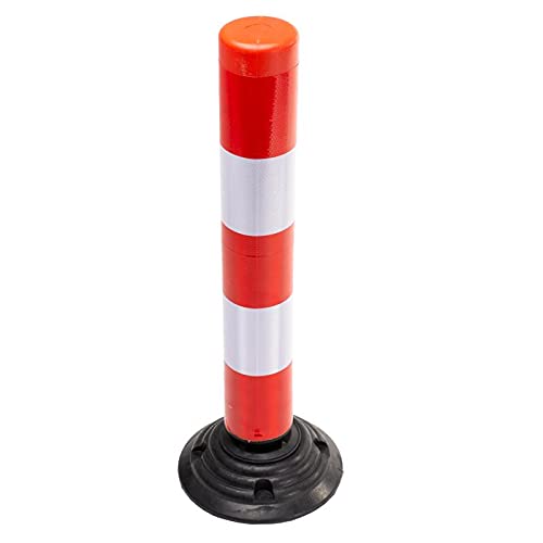 Allpax Leitzylinder überfahrbar - Park-Absperrpfosten - Selbstaufrichtender Begrenzungspfosten, Höhe 750 mm, Kunststoff, rot-Weiss Allpax Leitzylinder überfahrbar - Park-Absperrpfosten - Selbstaufrichtender Begrenzungspfosten, Höhe 750 mm, Kunststoff, rot-Weiss von Allpax