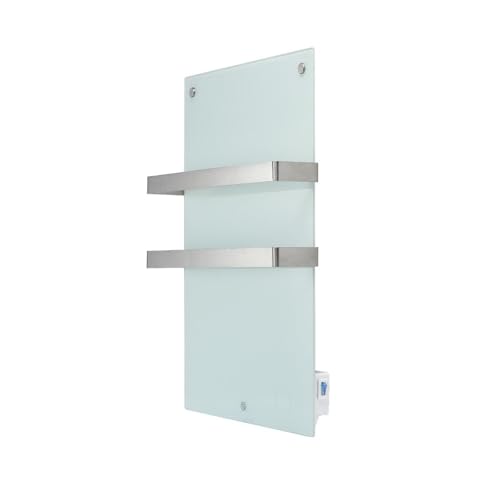 Allpax Paloterm Infrarotheizung 400 Watt mit 2 Handtuchhalterungen und WiFi-Thermostat - 46,5 x 84,5 x 4,5 cm - geeignet zur Wandmontage für eine Raumgröße von 4-8 m² von Allpax