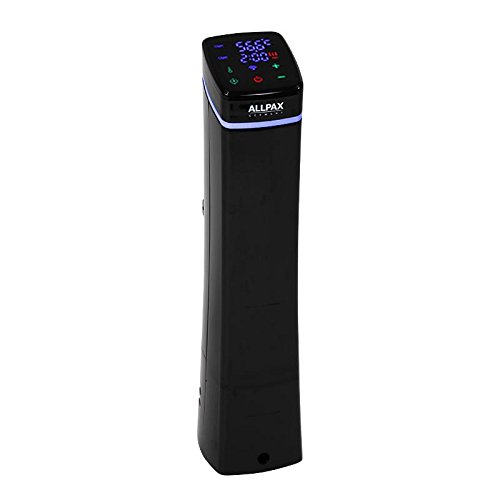 Allpax Sous Vide Garer SV3-1100 Watt - mit integrierter Umwälzpumpe für dauerhaft gleichmäßige Temperatur - bis 20 Liter Wasservolumen - kompakte Bauweise von Allpax