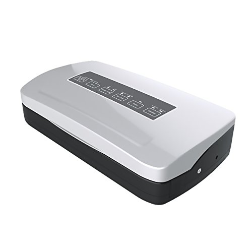 Allpax Vakuumierer F 210 silber inkl. 100 Vakuumbeutel 17,5 x 25 cm –Folienschweißer für Lebensmittel & druckempfindliche Produkte, vakuumdichte Verpackungen zum Sous Vide Garen & Einfrieren Allpax Vakuumierer F 210 silber inkl. 100 Vakuumbeutel 17,5 x 25 cm –Folienschweißer für Lebensmittel & druckempfindliche Produkte, vakuumdichte Verpackungen zum Sous Vide Garen & Einfrieren von Allpax