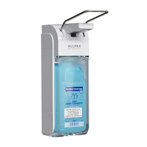 Allpax professioneller medizinischer Desinfektionsspender Universal 500 ml und 1000 ml Handdesinfektionsspender Eurospender - Flexible Dosiermengen - Bequeme Installation Allpax professioneller medizinischer Desinfektionsspender Universal 500 ml und 1000 ml Handdesinfektionsspender Eurospender - Flexible Dosiermengen - Bequeme Installation von Allpax