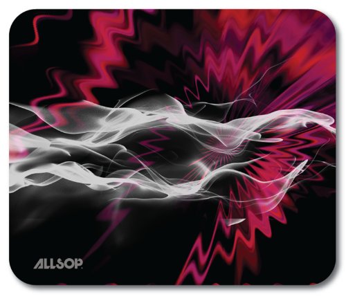 Allsop 06345 Red Whisp Mousepad für verbesserte Maussteuerung von Allsop