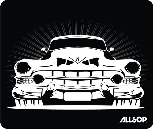 Allsop Mauspad Muscle Car 240 x 204 mm (waschbar, antistatisch, rutschfest) von Allsop