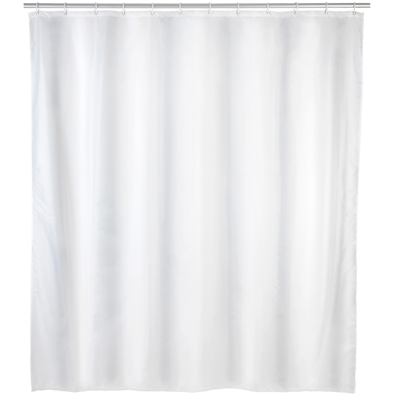 Allstar Duschvorhang Zen Polyester Waschbar 180 cm x 200 cm Weiß von Allstar