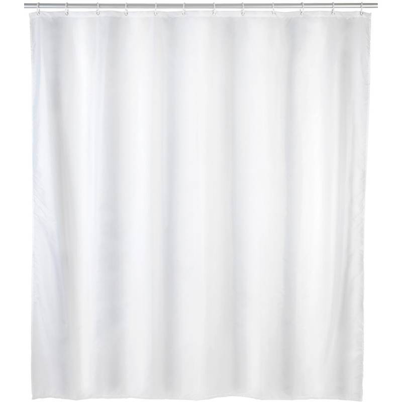 Allstar Duschvorhang Zen Polyester Waschbar 180 cm x 200 cm Weiß von Allstar