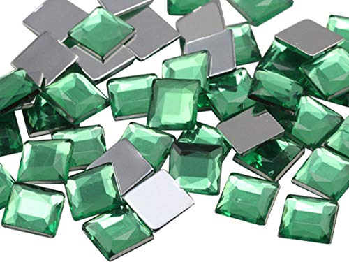 8 MM Peridot 110 Flache Rückseite Acryl Jewels hochwertigem Pro Grade – 75-teilig quadratisch 8 MM Peridot 110 Flache Rückseite Acryl Jewels hochwertigem Pro Grade – 75-teilig quadratisch von Allstarco