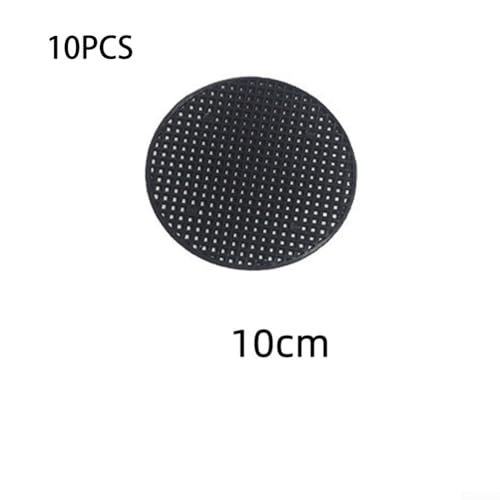 10 Stück Blumentopf-Bodendichtungen, runde Drainage-Pads für Pflanzen-Bodenschutz (10 cm) von Allthingstore