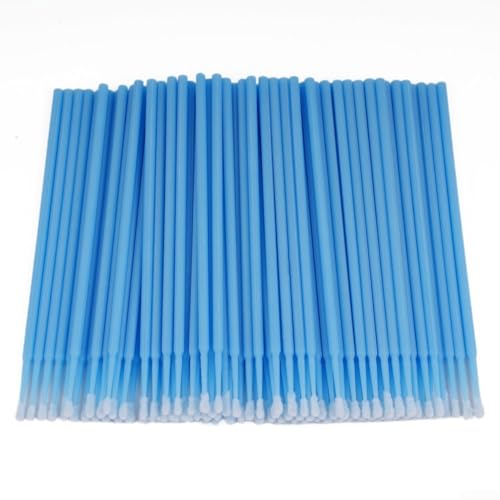 100 Stück blaue Ausbesserungs-Pinsel, kleine Spitzen, 2 5 mm Applikatoren, Einweg von Allthingstore