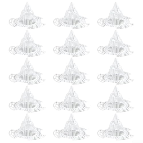 15 Stück Blumentopf-Netzdichtung, hohles Kegel-Design für optimale Drainage und Wurzelbelüftung (Mitte) von Allthingstore