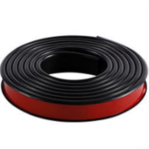1M U-förmige Gummi-Kantenstreifen für Sicherheit von Tisch und Schreibtisch, starke Haftung und Flexibilität, für Kantenschutz (schwarz, 12 mm) von Allthingstore