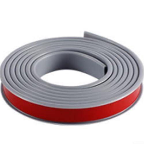 1M U-förmige Kantenschutzstreifen, TPE-Material für Möbelkantenschutz, geeignet für Tische, Schränke und mehr, starke Flexibilität (grau 25 mm) von Allthingstore