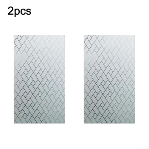 2 Stück abnehmbare statische Glasaufkleber PVC rechteckiges Design für Fenster 2 Stück abnehmbare statische Glasaufkleber PVC rechteckiges Design für Fenster von Allthingstore