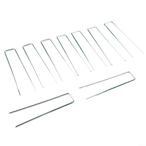 20 Stück Erdanker für Kunstrasen Installation U Form Design für einfaches Einführen von Allthingstore