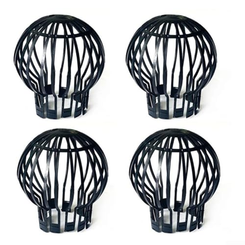 246X Drainage Rinnenfilter Essential Downspout Abdeckung für Outdoor Schmutzschutz (4 Stück) von Allthingstore