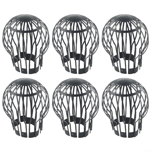 246X Drainage Rinnenfilter Essential Downspout Abdeckung für Outdoor Schmutzschutz (6 Stück) von Allthingstore