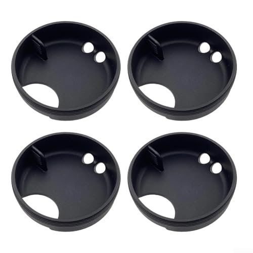 4 Silikon-Mund-Spritzschutz für 53 mm für Flaschen mit breiter Öffnung, Auslaufschutz, kompatibel mit den meisten 907 ml Wasserflaschen von Allthingstore