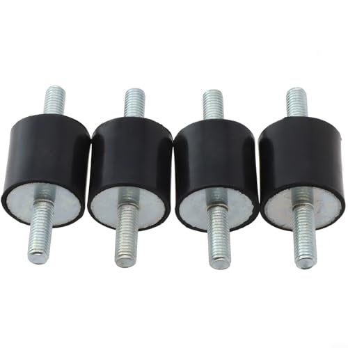 4 Stück Antivibrationsdämpfer M8 für Klimaanlagen-Wärmepumpe und Motorvibrationsisolierung von Allthingstore