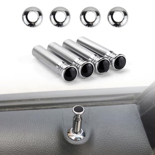 4 x Aluminium-Türschloss-Hebestifte, Ersatz-Set für Auto-Riegel-Mechanismus von Allthingstore
