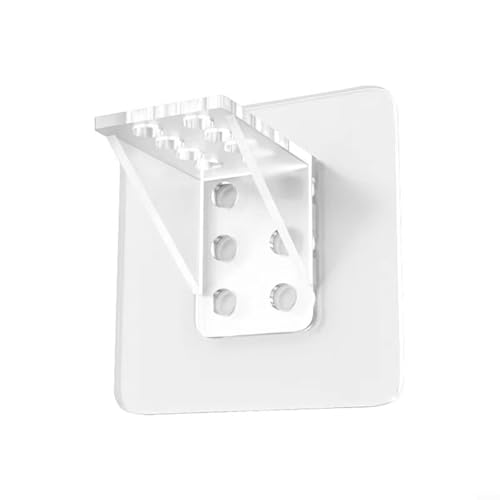 4 x Regalträger für Kleiderschrank-Organisation, einfache Installation mit starker Bindung von Allthingstore