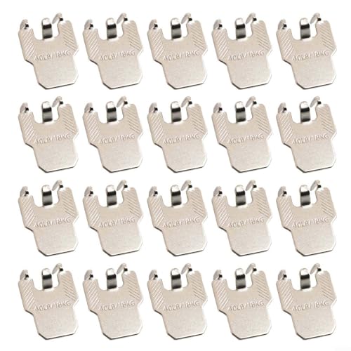 40 Stück Metall-Bilderrahmen-Haken für einfache Installation an Trockenbauwänden (20 Stück) von Allthingstore