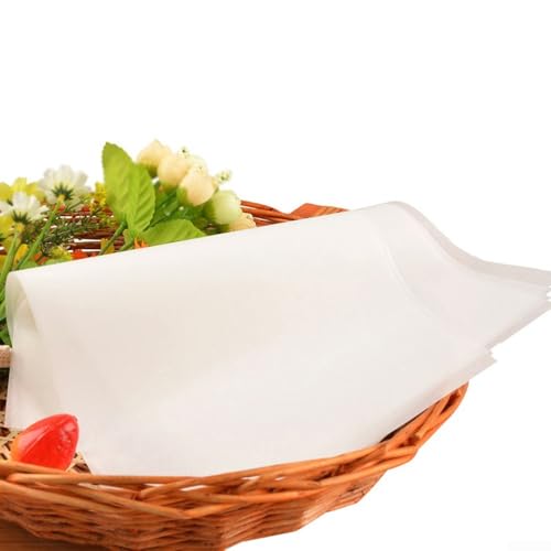 50100 Stück Pergament-Backpapier-Einlagen für einfache Reinigung in Kuchenformen und Käsekuchen (50 Stück) von Allthingstore