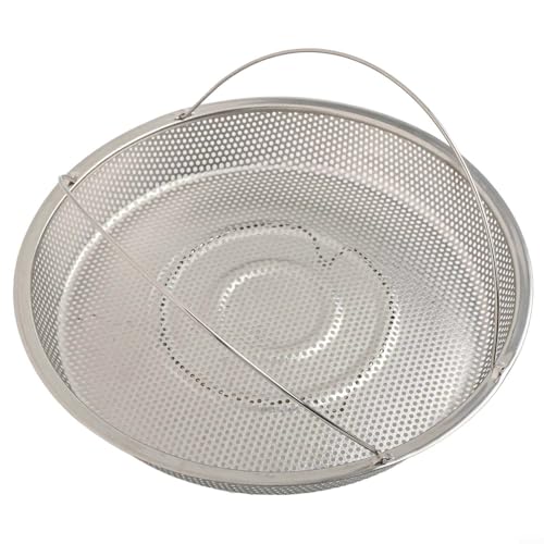Abtropfgestell aus Edelstahl, multifunktionales Werkzeug zum Dämpfen und Waschen in der Küche (22,5 cm) von Allthingstore
