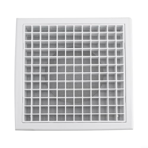 Allthingstore 100/150 Lüftungsgitter mit Abluftauslass und Stahlgitter für effektive Luftzirkulation und Prävention (100) von Allthingstore