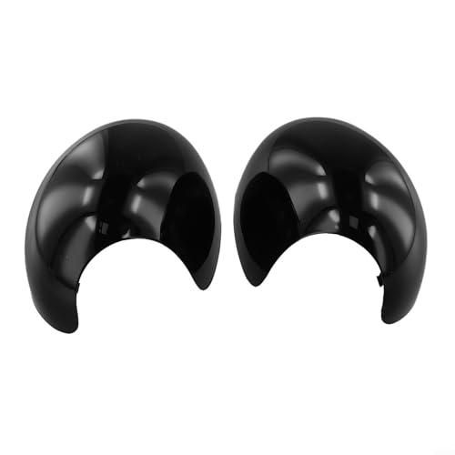 Allthingstore 2 x Seitenspiegel-Abdeckkappen, schwarz, ABS, Ersatz für Mini Cooper R55 R56 R57 2007–2014 51162754914 Allthingstore 2 x Seitenspiegel-Abdeckkappen, schwarz, ABS, Ersatz für Mini Cooper R55 R56 R57 2007–2014 51162754914 von Allthingstore