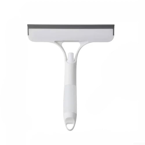 Allthingstore 3-in-1-Sprüh-Fensterabzieher mit integrierter Sprühflasche für Glasoptik, Reinigung, Zuhause, Auto, Küche, Multi-Optik-Reiniger (weiß) von Allthingstore
