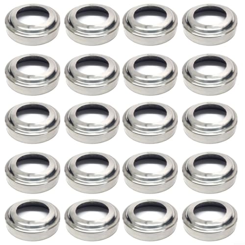 Allthingstore 304 Edelstahl Schwimmbadleiter-Schutzabdeckung Handlaufrohr Bodenschutz 51 mm Innendurchmesser von Allthingstore