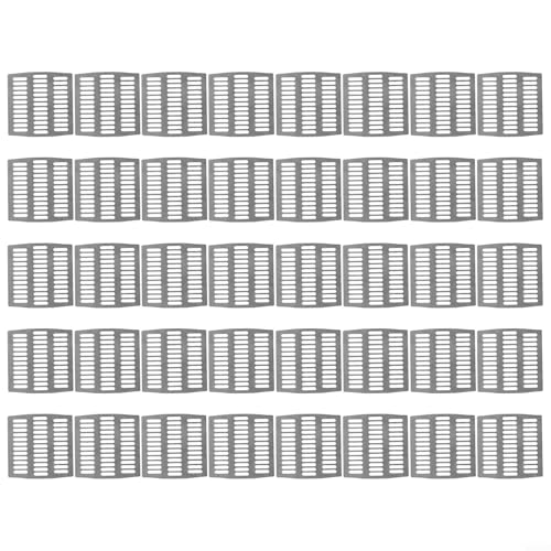 Allthingstore 40 Stück Edelstahl-Weep-Loch-Abdeckungen für 7,9 x 7,1 cm Ziegelwandeinsätze, rostbeständig, wetterfest, Lüftungsgitter für Mauerwerk-Entwässerungsschutz Allthingstore 40 Stück Edelstahl-Weep-Loch-Abdeckungen für 7,9 x 7,1 cm Ziegelwandeinsätze, rostbeständig, wetterfest, Lüftungsgitter für Mauerwerk-Entwässerungsschutz von Allthingstore