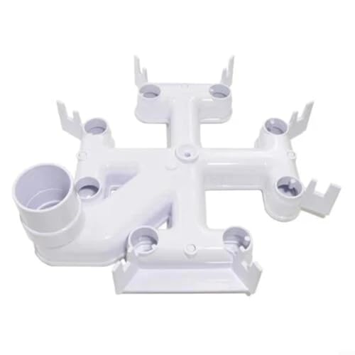 Allthingstore DEX2400C Pool-Filterkrümmer für Hayward für Pro-Grid Micro-Clear DE-Filter, komplett mit O-Ringen, einfache Einrichtung, Ersatzkomponente (weiß) von Allthingstore
