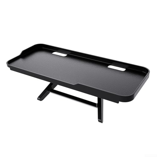 Allthingstore Desktop-Ständer für Monitore mit verstellbarer Höhe und faltbarem Design für Raummanagement in Haus und Büro (schwarz) von Allthingstore