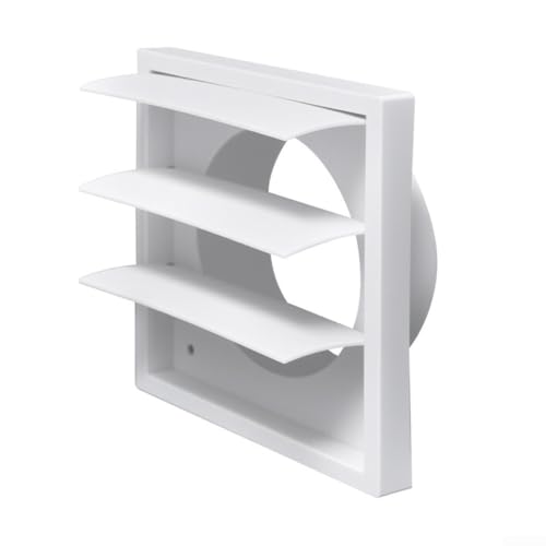 Allthingstore Dunstabzugshauben-Belüftungsschlitz-Abluftabdeckung mit eingebautem Schädlingsschutz für Küche, Bad und Wäschetrockner, Lüftungskanäle von Allthingstore