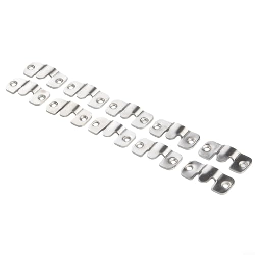 Allthingstore Edelstahl-Haken-Set zum Aufhängen von Bilderrahmen, 10 Stück, für Heimdekoration, Größe S Allthingstore Edelstahl-Haken-Set zum Aufhängen von Bilderrahmen, 10 Stück, für Heimdekoration, Größe S von Allthingstore