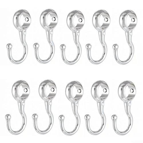 Allthingstore Edelstahl-Haken für effiziente Nutzung in Kleiderschränken und Badezimmern, 32 mm, 10 Stück Allthingstore Edelstahl-Haken für effiziente Nutzung in Kleiderschränken und Badezimmern, 32 mm, 10 Stück von Allthingstore