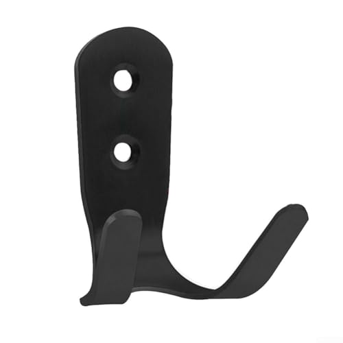 Allthingstore Edelstahl-Handtuch- und Kleiderhaken, robuste Wandbefestigungslösung mit J-Haken-Design (AD (kein Zubehör)) von Allthingstore