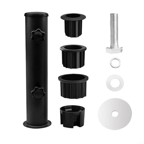 Allthingstore Metall Schirmhalter Halterung Kit Deck Regenschirm Stange Ersatzteile Heavy Duty Tube Bracket Base Support von Allthingstore