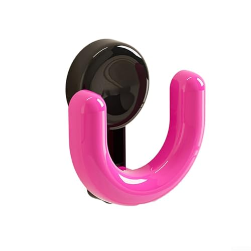 Allthingstore Praktische Badezimmer-Hausschuh-Aufbewahrung mit Saugnapf-Regal, wandmontiertes Design für organisierte kleine Räume (B) von Allthingstore