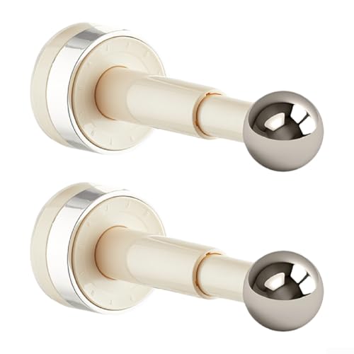 Allthingstore Punch Teleskop-Kleiderbügel mit Saugnapf für einfache Wandmontage, Organisationslösungen (weiß) von Allthingstore
