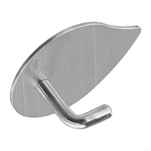Allthingstore Schlanke und funktionale, wasserdichte Wandgarderobe in eleganter Wassertropfenform aus langlebigem 304 Edelstahl (A) von Allthingstore