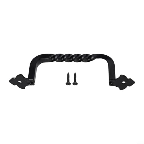 Allthingstore Stabiler Vintage-Scheunentürgriff für Schränke und Gartenhäuser, Eisenkonstruktion (148 mm) von Allthingstore