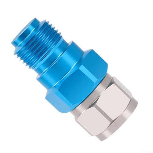 Allthingstore Um 360 Grad drehbares Edelstahl-Drehgelenk für Airless-Sprühmaschinen mit 2,2 cm (7/8 Zoll) männlich auf weiblichem Gewinde-Schlauchanschluss für glatte Lackierung von Allthingstore