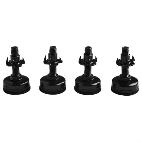 Allthingstore Verstellbare Möbel-Nivellierer, strapazierfähig, 4-teiliges Set für Tische, Schränke und Barhocker, unterstützt bis zu 598 kg, mit Bodenschutzpolstern Allthingstore Verstellbare Möbel-Nivellierer, strapazierfähig, 4-teiliges Set für Tische, Schränke und Barhocker, unterstützt bis zu 598 kg, mit Bodenschutzpolstern von Allthingstore