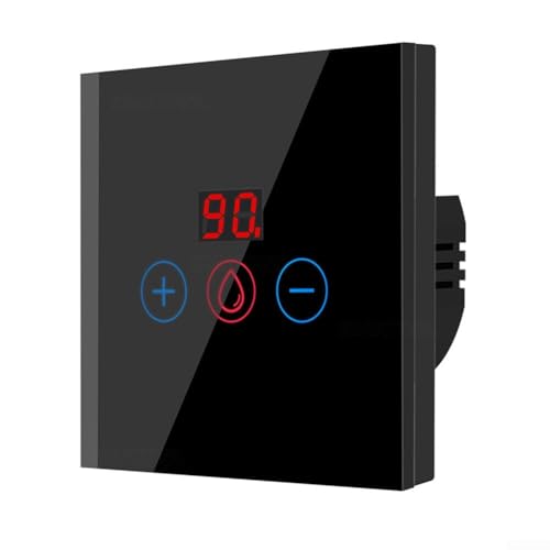 Allthingstore WiFi-Smart-Wandschalter, 4400 W, robuste Fernbedienung, kompatibel mit Alexa und Google Assistant, mit Energieüberwachung und Sicherheitsverriegelung für Warmwasserbereiter und Allthingstore WiFi-Smart-Wandschalter, 4400 W, robuste Fernbedienung, kompatibel mit Alexa und Google Assistant, mit Energieüberwachung und Sicherheitsverriegelung für Warmwasserbereiter und von Allthingstore