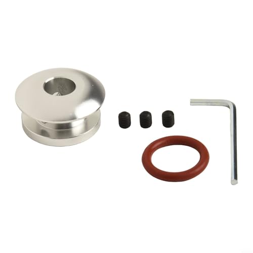Aluminium-Schaltknauf-Stopper für 12-mm-Schalthebel zur richtigen Ausrichtung und sicheren Schaltsack-Haltevorrichtung (weiß) von Allthingstore