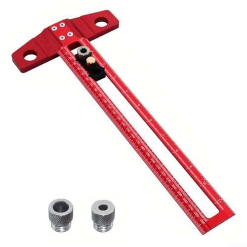 Anreißnadel für Holzbearbeitung mit Bohrhülsen zum Markieren in verschiedenen Projekten (300 mm) von Allthingstore