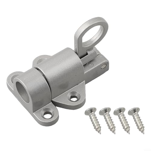 Automatischer Verriegelungsmechanismus aus Aluminium für verbesserte Sicherheit in Hauseingängen (schwarz) von Allthingstore